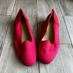 Women’s Stubbs & Wootton linen slippers. NEW. Never Worn. Size 7.5